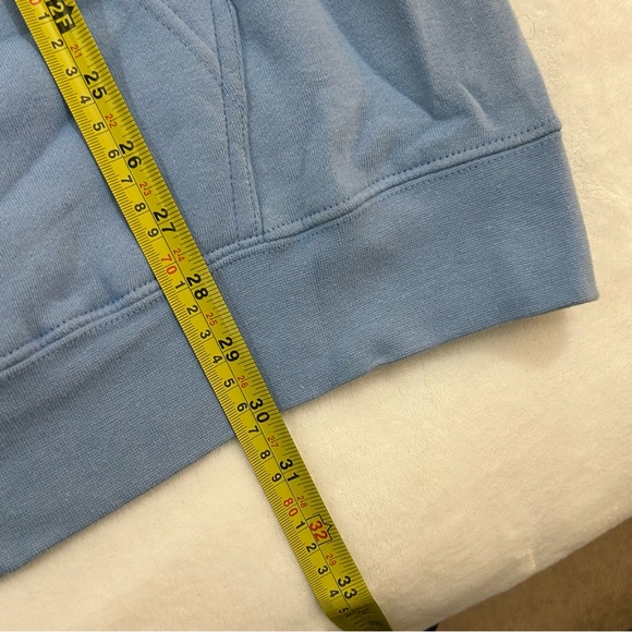 North Carolina NC Tar Heels Powder Blue Embroidered Logo Hoodie Sweatshirt Mens - Picture 14 of 14